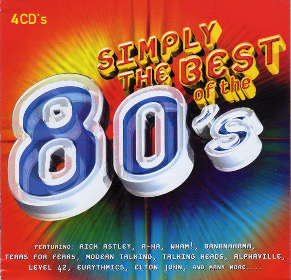 Various : Simply The Best Of The 80's (4xCD, Comp)