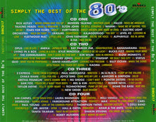 Various : Simply The Best Of The 80's (4xCD, Comp)