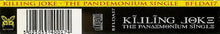 Killing Joke : The Pandemonium Single (CD, Single)