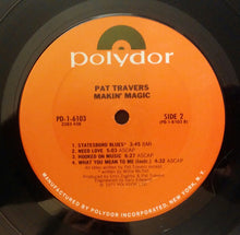 Pat Travers : Makin' Magic (LP, Album, Pit)