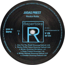 Judas Priest : Rocka Rolla (LP, Album, RE, RM)
