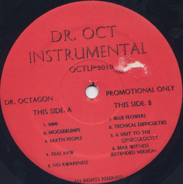 Dr. Octagon : Instrumentalyst (2xLP, Unofficial)