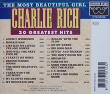 Charlie Rich : The Most Beautiful Girl - 20 Greatest Hits (CD, Comp)