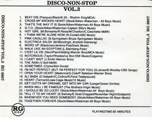 Unknown Artist : Disco-Non-Stop Vol.3 (CD, Album)