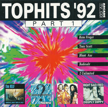 Various : Tophits '92 • Part 1 (CD, Comp)