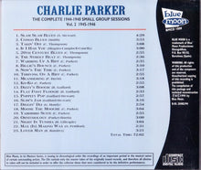 Charlie Parker : Bird - The Complete 1944-1948 Small Group Sessions Vol. 2 1945-1946 (CD, Comp)