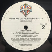 Van Halen : Women And Children First (LP, Album, RE, RM, 180)