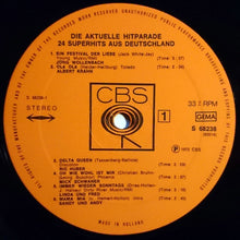 Various : Die Aktuelle Hitparade - 24 Superhits Aus Deutschland (2xLP, Comp)
