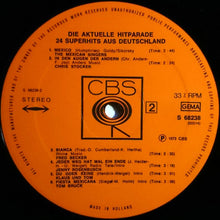Various : Die Aktuelle Hitparade - 24 Superhits Aus Deutschland (2xLP, Comp)