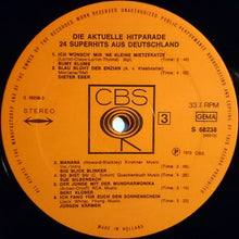 Various : Die Aktuelle Hitparade - 24 Superhits Aus Deutschland (2xLP, Comp)