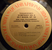 Tchaikovsky* - Bernstein*, New York Philharmonic : Symphony No. 4 (LP, Album, Quad)