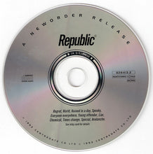 New Order : Republic (CD, Album, RP)