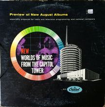 Various : New Album Preview For August, 1958 (2xLP, Comp, Mono, Promo)