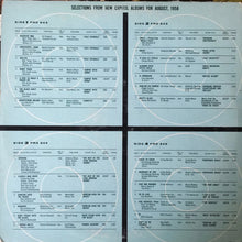 Various : New Album Preview For August, 1958 (2xLP, Comp, Mono, Promo)