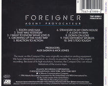 Foreigner : Agent Provocateur (CD, Album)