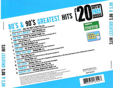 Various : 80's & 90's Greatest Hits (20 Days Of Free Music) (CD, Comp)