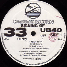 UB40 : Signing Off (LP, Album + 12", Single)
