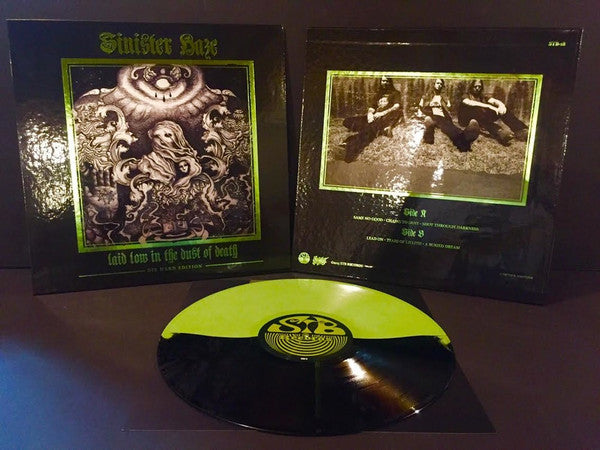 Sinister Haze : Laid Low In The Dust Of Death (LP, Album, Ltd, Die)