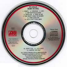 En Vogue : Born To Sing (CD, Album, RP)