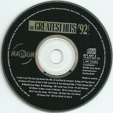 Various : The Greatest Hits '92 - Vol. 1 (CD, Comp)