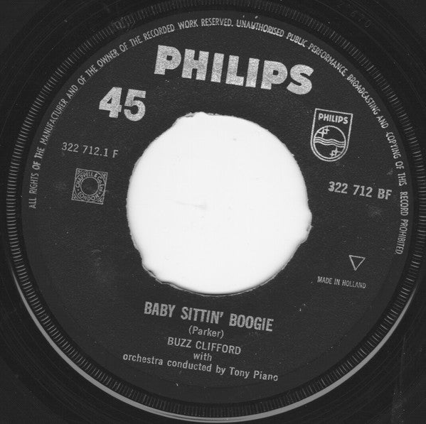 Buzz Clifford : Baby Sittin' Boogie (7