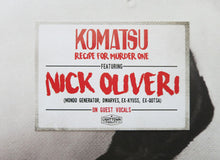 Komatsu (4) : Recipe For Murder One (LP, Album, Ltd, Whi)
