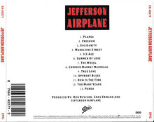 Jefferson Airplane : Jefferson Airplane (CD, Album)