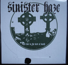 Sinister Haze : Laid Low In The Dust Of Death (LP, Album, Ltd, Num, TP)