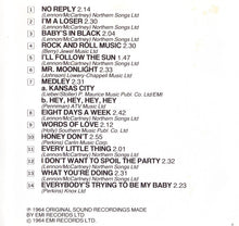 The Beatles : Beatles For Sale (CD, Album, Mono, M/Print, RE, CDP)