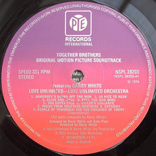 Barry White, Love Unlimited, The Love Unlimited Orchestra* : Together Brothers (Original Motion Picture Soundtrack) (LP, Album)