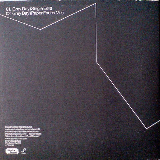 Zoot Woman : Grey Day (CD, Single, Promo)