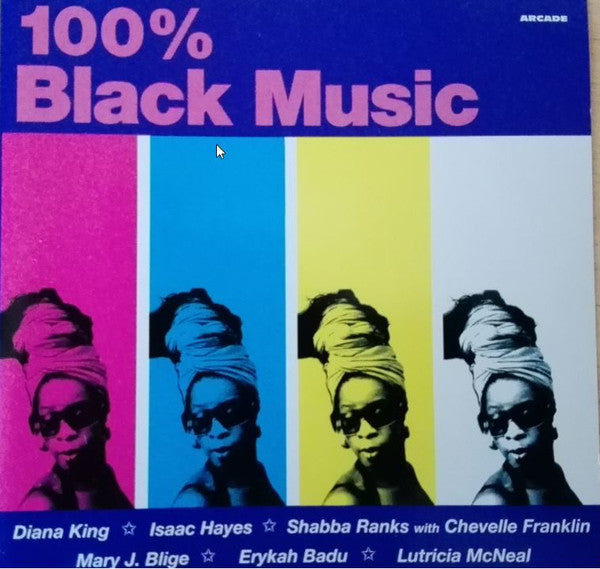 Various : 100% Black Music (CD, Comp)