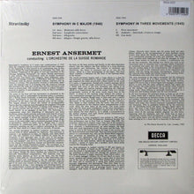 Stravinsky*, Ansermet*, Suisse Romande* : Symphony In C / Symphony In Three Movements (LP, Album, RE, RM, 180)
