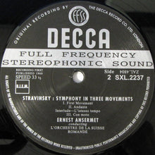 Stravinsky*, Ansermet*, Suisse Romande* : Symphony In C / Symphony In Three Movements (LP, Album, RE, RM, 180)