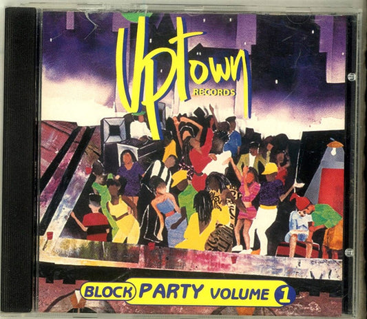 Various : Uptown Records Block Party Volume 1 (CD, Comp, Club)