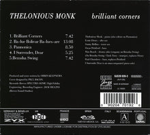 Thelonious Monk : Brilliant Corners (CD, Album, RE, RM, Dig)