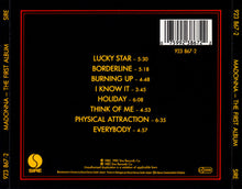 Madonna : The First Album (CD, Album, RE, RP)