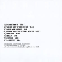 Prince : Dirty Mind (CD, Album, RE)