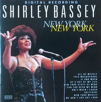 Shirley Bassey : New York, New York (CD, Album, RE)