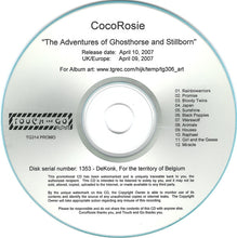 CocoRosie : The Adventures Of Ghosthorse And Stillborn (CDr, Album, Promo)