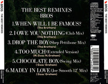 Bros : The Best Remixes (CD, Comp)