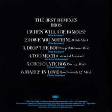 Bros : The Best Remixes (CD, Comp)