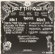 Bolt Thrower : In Battle There Is No Law! (LP, Album, RE, Gat)