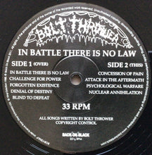 Bolt Thrower : In Battle There Is No Law! (LP, Album, RE, Gat)