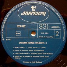 Bachman-Turner Overdrive : Bachman-Turner Overdrive II (LP, Album)
