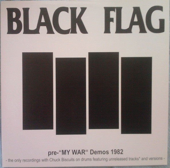 Black Flag – Pre-“My War” Demos 1982
