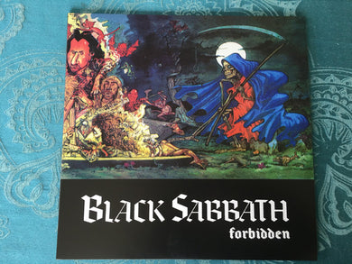 Black Sabbath Forbidden LP Purple Marble vinyl
