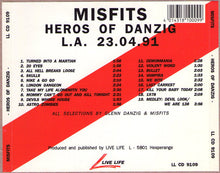 Misfits Heros Of Danzig CD