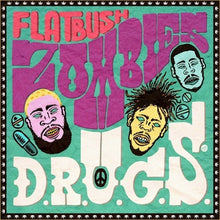 Flatbush Zombies D.R.U.G.S. 2LP Purple vinyl