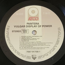 Pantera Vulgar Display Of Power LP Black Vinyl